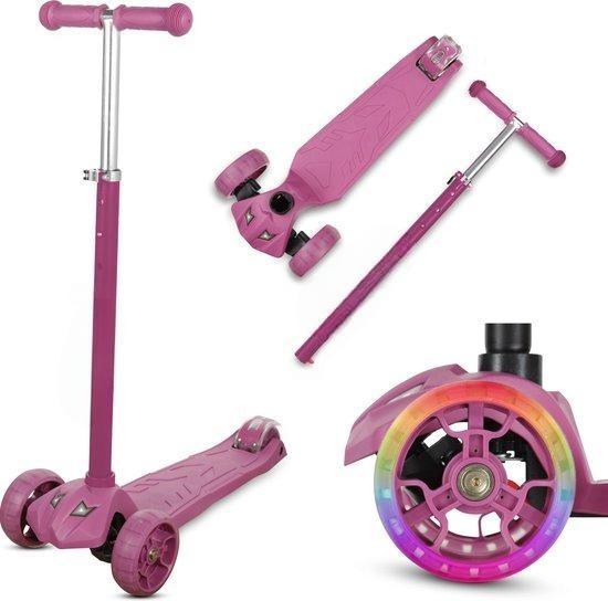 Kinderstep met lichtgevende wielen - Step In 4 hoogtes, Kinderen en Baby's, Speelgoed | Overig, Verzenden