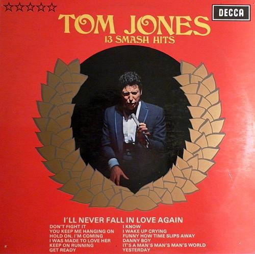 LP gebruikt - Tom Jones - 13 Smash Hits, Cd's en Dvd's, Vinyl | Pop, Zo goed als nieuw, Verzenden