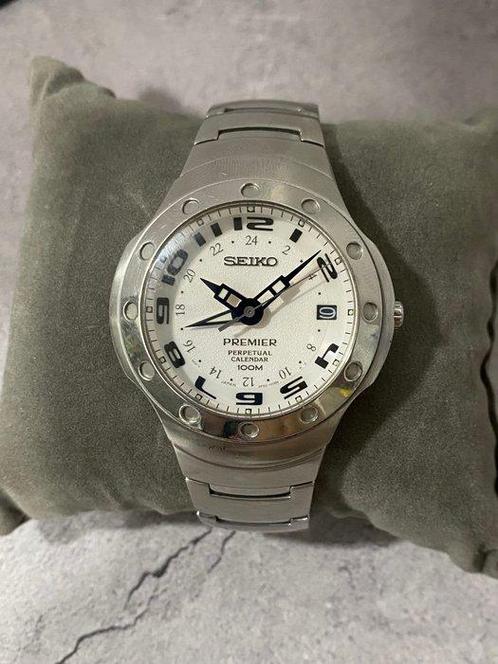 Seiko - Premier Perpetual Calendar - Zonder Minimumprijs -, Sieraden, Tassen en Uiterlijk, Horloges | Antiek