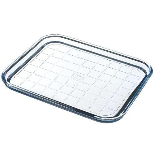 Pyrex Bake & Enjoy Bakplaat Glas 32x26x2cm, Hobby en Vrije tijd, Taarten en Cupcakes maken, Nieuw, Verzenden
