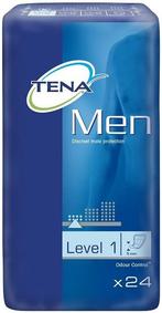 TENA MEN LEVEL 1 INCONTINENTIE VERBAND PAK 24 STUKS, Verzenden, Nieuw