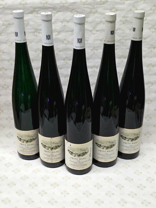 2004 - 2005 - 2006 - 2007 - 2008 Fritz Haag Brauneberger, Verzamelen, Wijnen