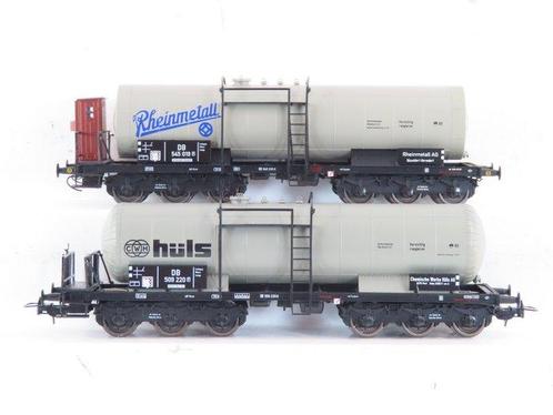 Brawa H0 - 48530/48532 - Modeltrein goederenwagon (2) - 2x, Hobby en Vrije tijd, Modeltreinen | H0