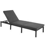 Hoppa! GCB27GYV1 Verstelbaar Ligbed van €249 voor €199 NEW, Tuin en Terras, Tuinstoelen, Ophalen of Verzenden, Nieuw, Metaal, Verstelbaar