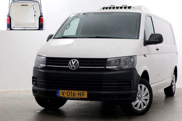 Volkswagen Transporter T6 2.0 TDI 102pk E6 Lang Koelwagen Ai, Auto's, Bestelauto's, Dealer onderhouden, Lease, Handgeschakeld