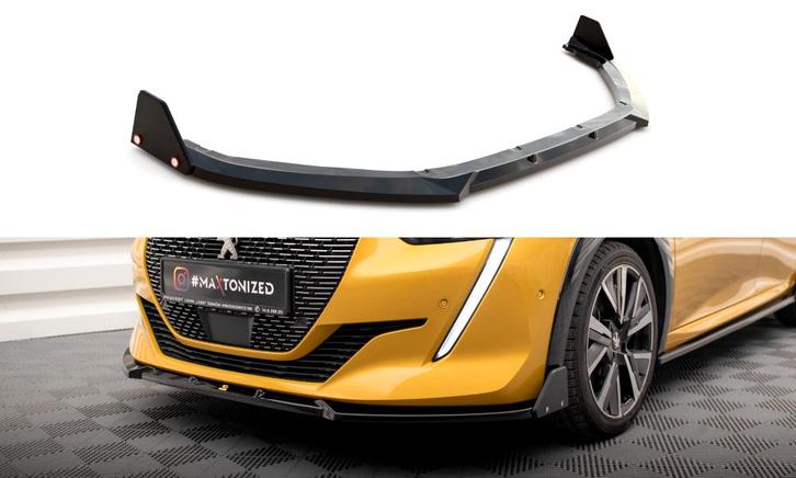 Voorspoiler V.1 met Canards Peugeot 208 GT Maxton Glans, Auto-onderdelen, Carrosserie en Plaatwerk, Ophalen of Verzenden