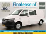 Volkswagen Transporter 2.0 TDI L2H1 DC 6 Persoons Nav €390pm, Volkswagen, Wit, Nieuw, Lease