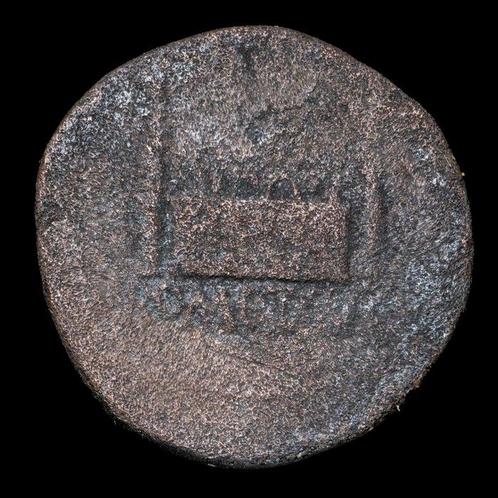 Romeinse Rijk. Tiberius (14-37 n.Chr.). As ROM ET AVG, Lyon, Postzegels en Munten, Munten | Europa | Niet-Euromunten
