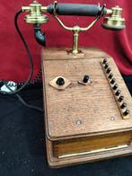 Analoge telefoon - Hout, Messing, Antiek en Kunst