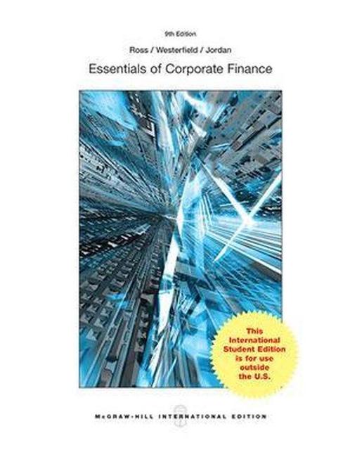 Essentials of Corporate Finance, Boeken, Studieboeken en Cursussen, Verzenden