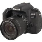 Canon EOS 77D + 18-55mm F/4-5.6 IS STM occasion, Audio, Tv en Foto, Fotocamera's Digitaal, Canon, Gebruikt, Verzenden