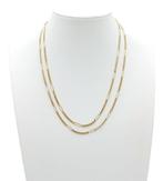 Halsketting - 18 karaat Geel goud, Sieraden, Tassen en Uiterlijk, Kettingen, Nieuw