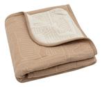 Jollein Jungle Jambo Biscuit / Oatmeal 75 x 100 cm Wiegdeken, Kinderen en Baby's, Dekens, Slaapzakjes en Inbakerproducten, Verzenden