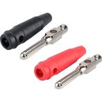 Banaanstekker ø4mm - Schroefbaar - Banaan Stekker - Audio, Audio, Tv en Foto, Verzenden, Nieuw