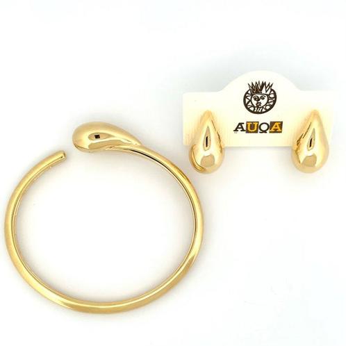 Handmade - 2-delige sieradenset - 11.1 g - 18 karaat Geel, Sieraden, Tassen en Uiterlijk, Antieke sieraden
