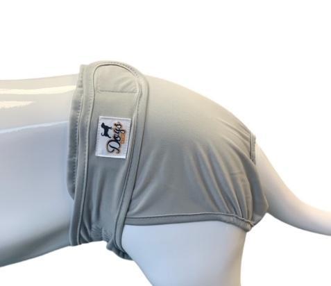 Loopsheidbroekje Grijs - Diverse maten (MedischLoopsheid), Dieren en Toebehoren, Hondenkleding, Hondenbroek, Nieuw, Ophalen of Verzenden