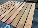 Hardhout–Jatoba– open gevel-rhombus-vlonderplank–terrasdelen, Doe-het-zelf en Verbouw, Hout en Planken, Ophalen, Minder dan 25 mm