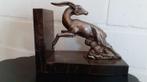 ART DECO boekensteun Gazelle (1) - Art Deco - Brons