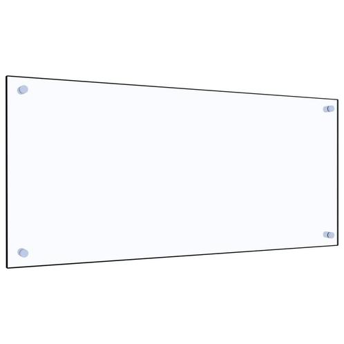 Spatscherm 90x40 Transparant - Retourdeal! 47% Korting, Huis en Inrichting, Keuken | Keukenelementen, Minder dan 50 cm, Minder dan 25 cm
