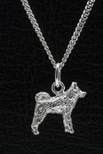 Zilveren Finse spets ketting hanger - klein, Verzenden, Nieuw