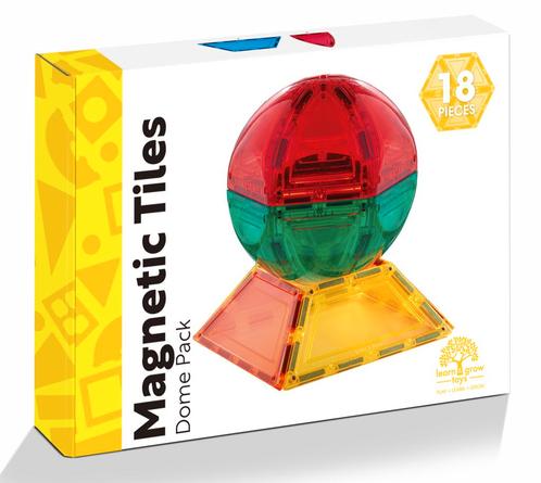 Learn And Grow - Magnetisch constructiespeelgoed Dome Pack -, Kinderen en Baby's, Speelgoed | Overig