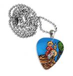 Plectrum kogelketting Heilige Christoffel, Ophalen of Verzenden, Nieuw, Kleding