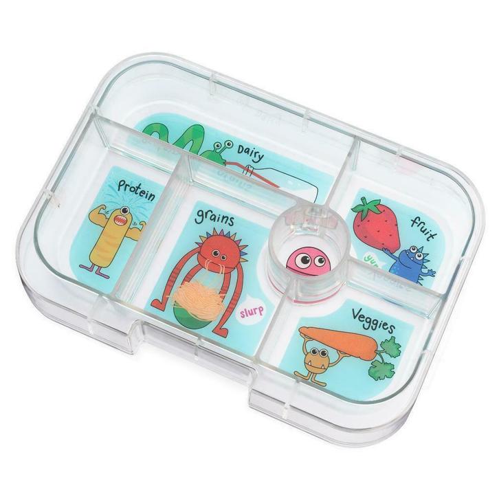Yumbox Original Tray Funny Monsters, Diversen, Schoolbenodigdheden, Nieuw, Ophalen of Verzenden