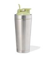 HEMA Shakebeker 750ml rvs metallic-groen, Verzenden, Nieuw