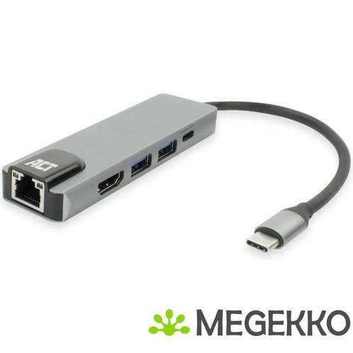 ACT AC7091 laptop dock & poortreplicator Bedraad USB 3.2 Gen, Computers en Software, Windows Laptops, Nieuw, Verzenden