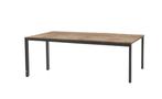 4 Seasons Outdoor Goa tafel met Robusto teak blad 220 x 95, Ophalen of Verzenden, Nieuw