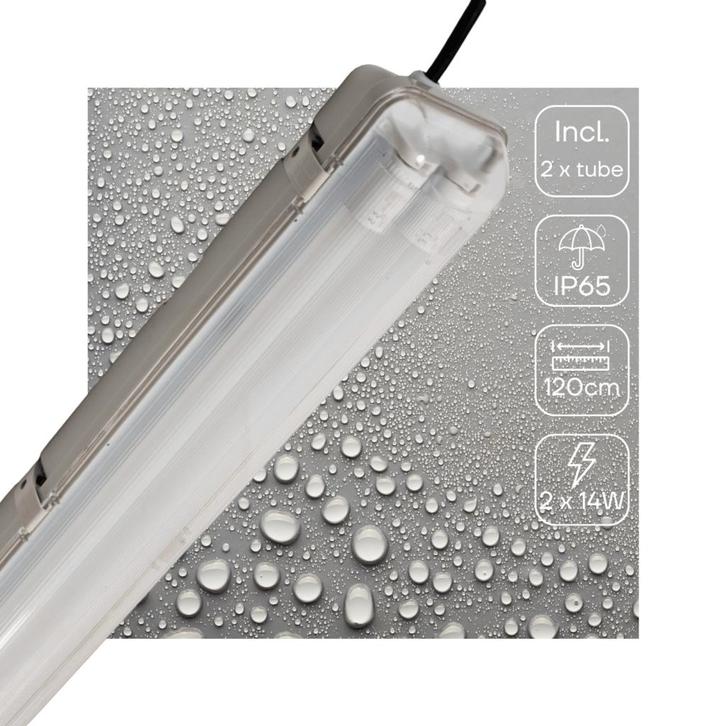 LEDs Light LED TL licht balk met sensor 120 cm - Bewegingss, Huis en Inrichting, Lampen | Overige, Nieuw, Verzenden