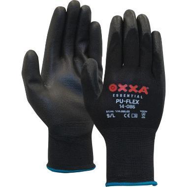 Oxxa pu flex werkhandschoen zwart small s, Doe-het-zelf en Verbouw, Veiligheidskleding, Nieuw, Verzenden