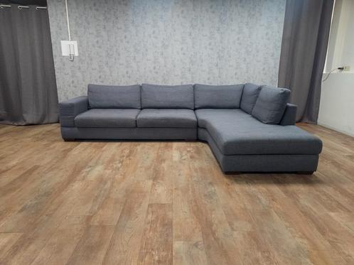 Mooi Groot Grijs Hoekbank, Huis en Inrichting, Banken | Bankstellen, 300 cm of meer, 150 cm of meer, Hoekbank, Zo goed als nieuw