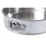 Tortownica ronde springvorm Ø 26 cm zilver, Ophalen of Verzenden, Nieuw