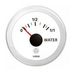 VDO drinkwatermeter cap. 12/24V wit, Nieuw, Verzenden