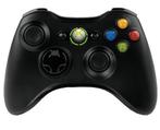 Microsoft Xbox 360 Controller Wireless Zwart, Spelcomputers en Games, Spelcomputers | Xbox 360, Ophalen of Verzenden, Zo goed als nieuw