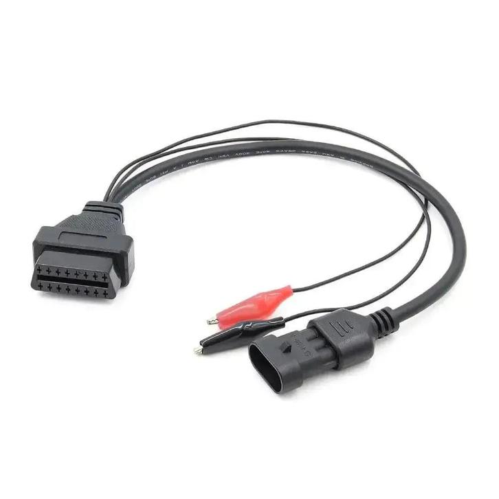 Alfa Romeo/Fiat/Lancia 3-pins OBD1 – 16-pins OBD2 Verloopkab, Auto diversen, Autogereedschap, Nieuw, Verzenden