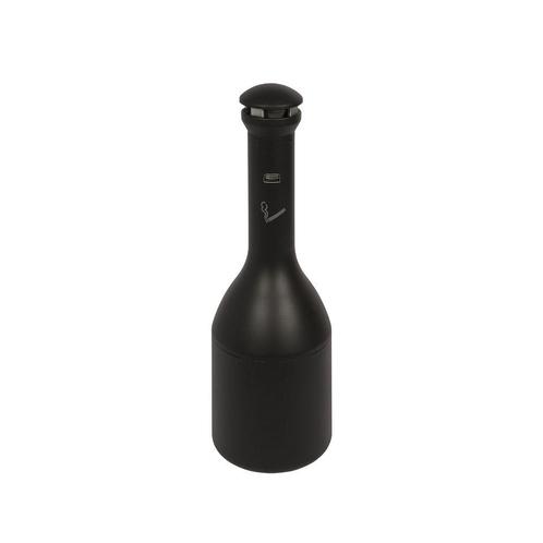 Rubbermaid Staande asbak Genie Infinity - zwart, Huis en Inrichting, Woonaccessoires | Prullenbakken, Nieuw, Verzenden