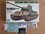 Tamiya 35169 King Tiger Porsche Turret 1:35 + 3 opties, Hobby en Vrije tijd, Modelbouw | Auto's en Voertuigen, Verzenden, Nieuw