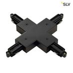 SLV 1-Fase-Rail Kruis-verbinder opbouw zwart, Huis en Inrichting, Lampen | Plafondlampen, Verzenden, Nieuw
