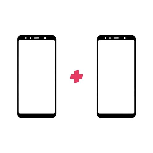 Screenprotector voor Samsung Galaxy A7 2018 Edge to Edge, Telecommunicatie, Mobiele telefoons | Toebehoren en Onderdelen, Bescherming