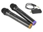 QTX U-Mic Dubbele Draadloze USB Microfoon UHF 863.2 Mhz +, Muziek en Instrumenten, Microfoons, Verzenden, Nieuw, Overige typen