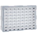 vidaXL Organiser met 64 lades 52x16x37,5 cm, Verzenden, Nieuw