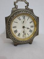 Wekker, Rijtuigklok - Japy Frères & Cie - Metaal - 1910-1920, Antiek en Kunst, Antiek | Klokken