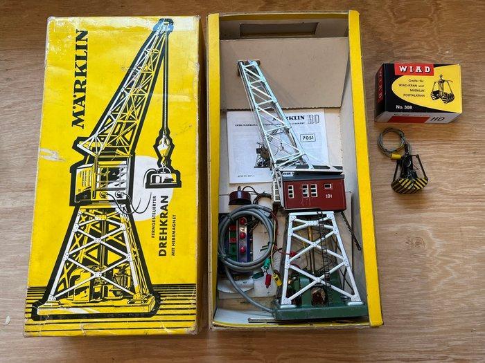 Märklin H0 - 7051 - Modeltreinsporen (2) - Marklin hijskraan, Hobby en Vrije tijd, Modeltreinen | H0