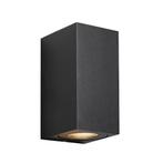 Nordlux Canto Maxi Kubi 2 Wandlamp, zwart - Seaside Coating, Verzenden, Nieuw
