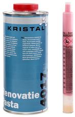 KRISTAL Renovatiepasta 1.5kg in cartouche met 30g verharder, Doe-het-zelf en Verbouw, Ophalen of Verzenden, Nieuw