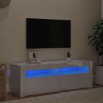 vidaXL Tv-meubel met LED-verlichting 120x35x40 cm hoogglans, 100 tot 150 cm, Verzenden, Nieuw, Minder dan 100 cm