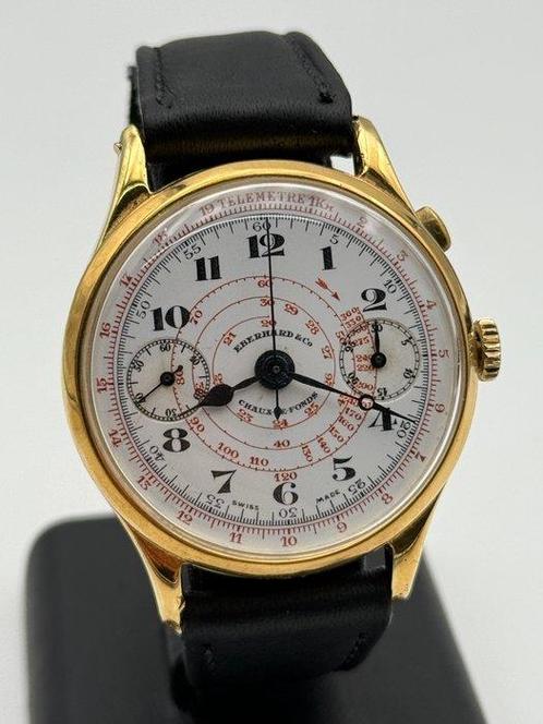 Eberhard & Co. - chronographe f - Unisex - 1900-1949, Sieraden, Tassen en Uiterlijk, Horloges | Heren