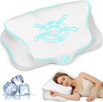 Ergonomisch hoofdkussen - Nekklachten - 40x60 cm - Wit - Eho, Huis en Inrichting, Woonaccessoires | Kussens, Verzenden, Zo goed als nieuw